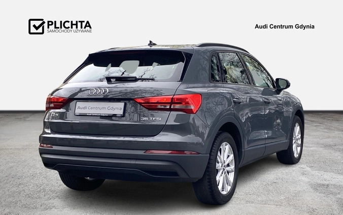 Audi Q3 cena 114900 przebieg: 39569, rok produkcji 2018 z Gdynia małe 407